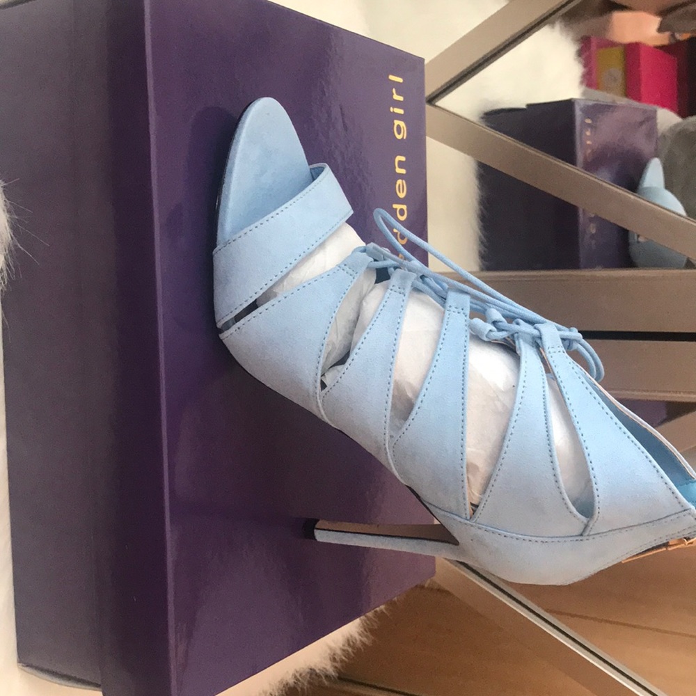 New blue heels